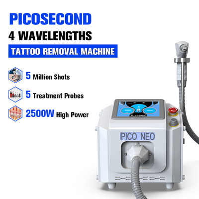 Adjustable Energy Picosecond Laser Tattoo Removal Machine 15.6 Inch Screen OEM ODM Available