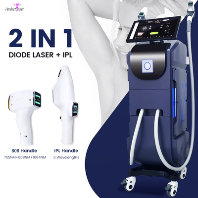 OEM/ODM 1064Nm Opt Elight Ipl + Diode Laser Hair Removal Skin Rejuvenation Beauty Equipment