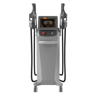 White Or Black EMS Sculpting Machine With 40% Fat Reduction Air Cooling System And 5000W Power