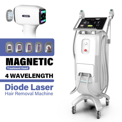 High Energy Density Diode Laser Hair Removal Machine With AC220V Power Supply And Adjustable Diode Frequency