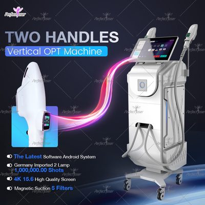 Painless Skin Rejuvenation Laser Machine IPL OPT SHR Hair Removal 7 Filters