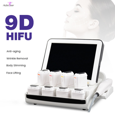 5 Heads Hifu Beauty Machine 2 In 1 Wrinkle Removal Face Lift