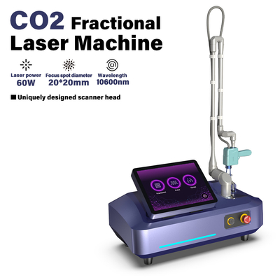 7 Joint Acne Removal Fractional Laser CO2 Beauty Machine For Skin Rejuvenation Face Resurfacing