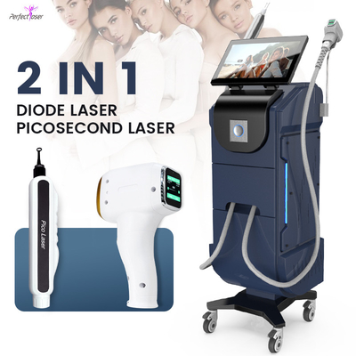 FDA 5 Million Shots 808nm Diode Laser Hair Removals Picosecond Skin Pigmentations Removal Machine