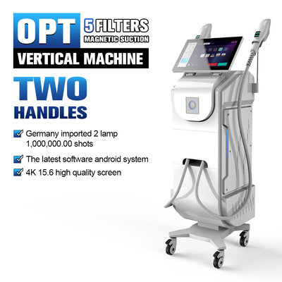Advanced IPL Laser Hair Removal Machine Upgrade To OPT / SHR Technology with E Light Source